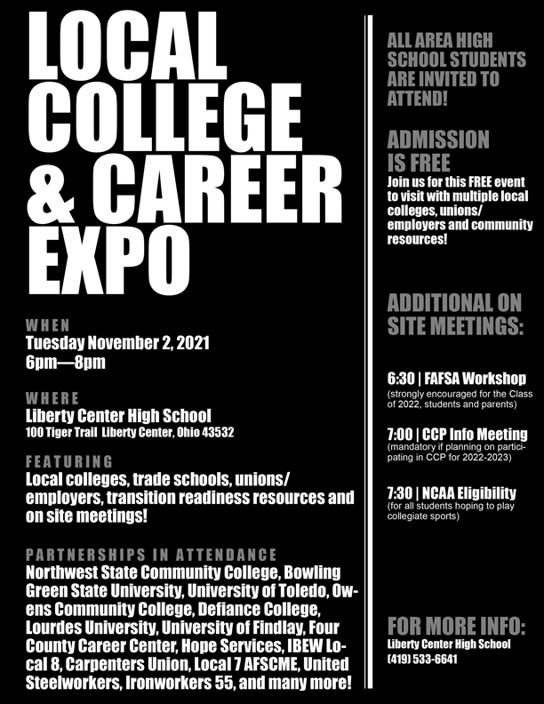 College and Career Expo Flyer